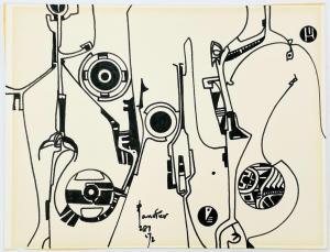 JANVIER Alex Simeon 1935,No Strings Attached,Lando Art Auction CA 2024-02-25