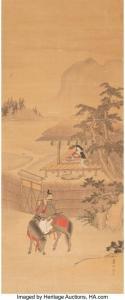JAPANESE SCHOOL (XIX),Musicians,19th Century,Heritage US 2020-12-11