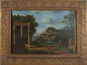 japetti l,Italian landscape with ruins,Dargate Auction Gallery US 2009-05-01