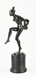 JARAY Sandor 1870-1943,Naked dancer,Twents Veilinghuis NL 2023-01-12