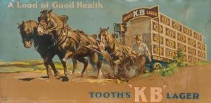 JARDINE WALTER 1884-1970,A Load of Good Health. Tooth's KB Lager,1930,Mossgreen AU 2015-11-09