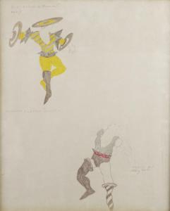 JARMAN Derek 1942-1994,Costume designs for Ballet for Small Spaces an,Bellmans Fine Art Auctioneers 2024-04-16