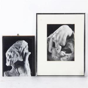 Jarret Bruno 1946,Two Musee Rodin marble sculpture photographs,Ripley Auctions US 2019-05-04