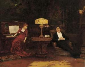 JARVIS George 1874-1890,An inattentive audience,Christie's GB 2002-07-18