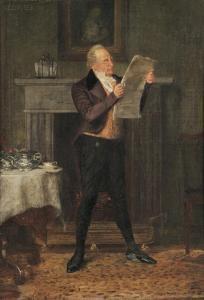 JARVIS George 1874-1890,Sir George Harvey Reading "The Morning Post",1883,Skinner US 2011-05-20