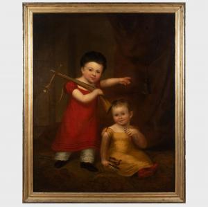 JARVIS John Wesley 1780-1840,The Dempsey Children,Stair Galleries US 2024-01-11