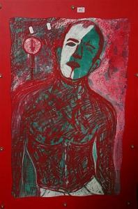 JARVIS Pete,Figure in Red and Green,Lawson-Menzies AU 2007-08-31