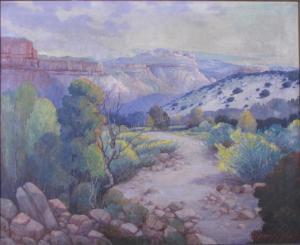 JARVIS William Frederick 1898-1966,Castle Butte,1932,Wickliff & Associates US 2017-10-28