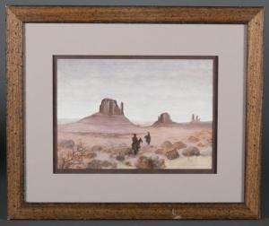 JARVIS William Frederick 1898-1966,Western Landscape,Quinn's US 2015-09-12