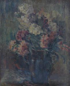 JASINSKA Wieslawa 1882-1951,Kwiaty w wazonie,Rempex PL 2007-06-04