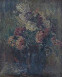 JASINSKA Wieslawa 1882-1951,Kwiaty w wazonie,Rempex PL 2008-05-14