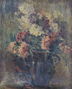 JASINSKA Wieslawa 1882-1951,Kwiaty w wazonie,Rempex PL 2006-12-20