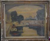 JASINSKI T 1863-1909,Le pont,Millon & Associés FR 2015-04-10