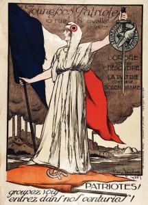 JAUDON René 1889-1971,Les Jeunesses Patriotes L'Ordre contre le Désordre,1925,Artprecium 2018-05-15