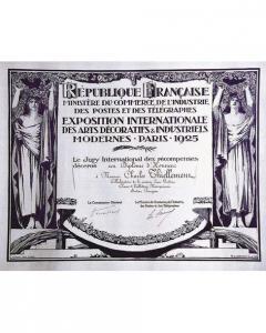 JAULMES Gustave Louis,Louis Vuitton Raoul Thiellement Expo International,1925,Artprecium 2020-07-08
