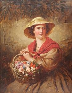 JAY Hamilton 1800-1800,The Flower Girl,Duggleby Stephenson (of York) UK 2021-03-25