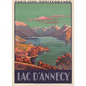 JEAN JULIEN,Lac D'Annecy,1926,Lyon & Turnbull GB 2021-01-27