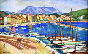 JEAN JULIEN,Le Port de Colioure ?,1930,Artprecium FR 2019-04-03