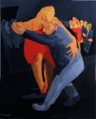Jean Marie BOOMPUTTEL,[Les Danseurs] (daté 89),Galerie Moderne BE 2008-09-30