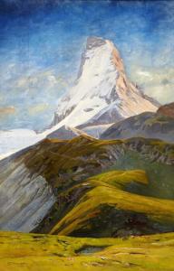 JEANNERET Gustave 1847-1927,Matterhorn,Zofingen CH 2016-06-02