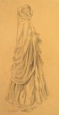 JEANNIOT Pierre Georges 1848-1934,Jeune femme drapée,The Romantic Agony BE 2016-11-25