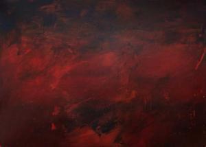 JELBART Ian 1939,Untitled - Red,Mossgreen AU 2017-12-04
