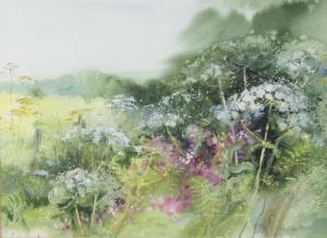 JELBERT Wendy,Hedgerow Flowers,Simon Chorley Art & Antiques GB 2017-05-23