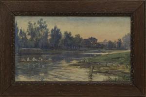 JENKINS Arthur Henry 1871-1940,ROWING SCENE,McTear's GB 2021-08-22