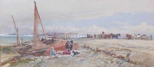 JENKINS Joseph John,By the river Blyth, coast of Suffolk,1881,Lacy Scott & Knight 2020-12-12