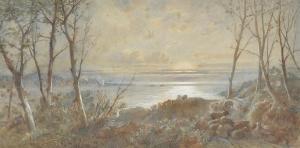 JENKINS Joseph John 1811-1885,The flock at sunset,1881,Dreweatts GB 2020-09-24