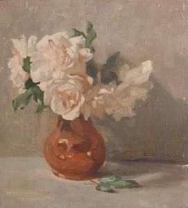 JENKINS MACKY Constance Lillian 1883-1961,Still life with pink roses,1916,Bonhams GB 2012-01-30