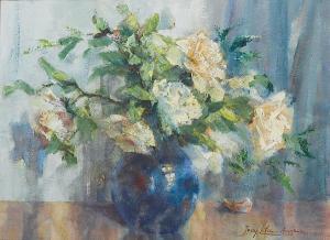 jenny liber argyrou 1902-1975,Still life of flowers,Sotheby's GB 2008-05-20