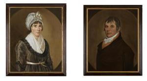 JENNYS William 1770-1810,A lady and a gentleman,Freeman US 2017-04-26
