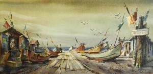 JENSEN Arne Rudolph 1906,Newport pier,Bonhams GB 2013-11-10