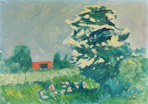 JENSEN Axel P 1885-1972,Landscape,Bruun Rasmussen DK 2024-02-27