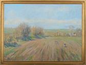 JENSEN Eigil Wendelboe 1899-1940,Landscape with northern lapwings,Bruun Rasmussen DK 2007-09-10