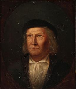 JENSEN Johannes 1818-1873,A portrait of Bertel Thorvaldsen,1861,Bruun Rasmussen DK 2023-05-29