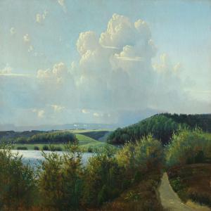 JENSEN Vilhelm P 1800-1900,Landscape,1909,Bruun Rasmussen DK 2012-08-27