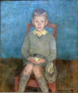 JENSON J,Study of a schoolboy seated,Ewbank Auctions GB 2012-12-12
