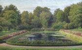 JESPERSEN Henrik Gamst 1853-1936,The water garden,1913,Christie's GB 2015-01-21