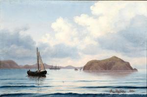 JESSEN Th.,Seascape,1885,Bruun Rasmussen DK 2024-03-25