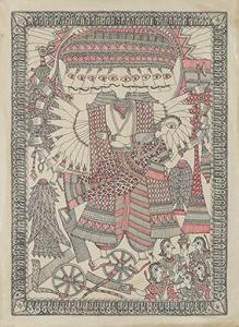 JHA KRISHNANAND 1938,Senza titolo,Saffronart India IN 2016-03-16