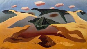 jiří krejčí 1899-1976,Vast landscape,1932,Galerie Kodl CZ 2019-05-26