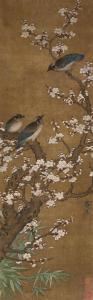 JI Lv 1429-1505,BIRDS AND PEACH BLOSSOMS,China Guardian CN 2016-03-26