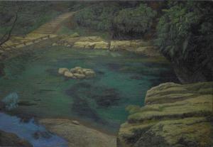 JIANXING LIAN 1962,Pond Side I,1995,Zhong Cheng TW 2008-06-08