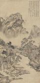 JIE JU 1530-1585,Pavilion by Bamboo and Stream after Huang Gongwang,Christie's GB 2008-12-02