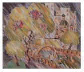 JILTSOVA,Rain on the Yautza,1997,Brunk Auctions US 2012-09-15