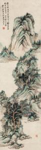 JING XIU SHEN 1835-1899,LANDSCAPE,1887,China Guardian CN 2010-06-19