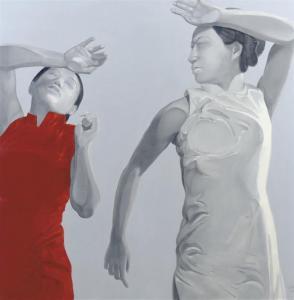 JING Yu 1963,Two women,2008,Christie's GB 2009-03-10