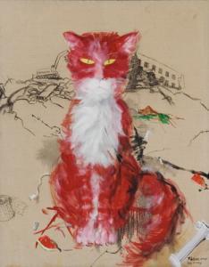JINSONG YANG 1971,RED CAT,2005,33auction SG 2010-10-08
